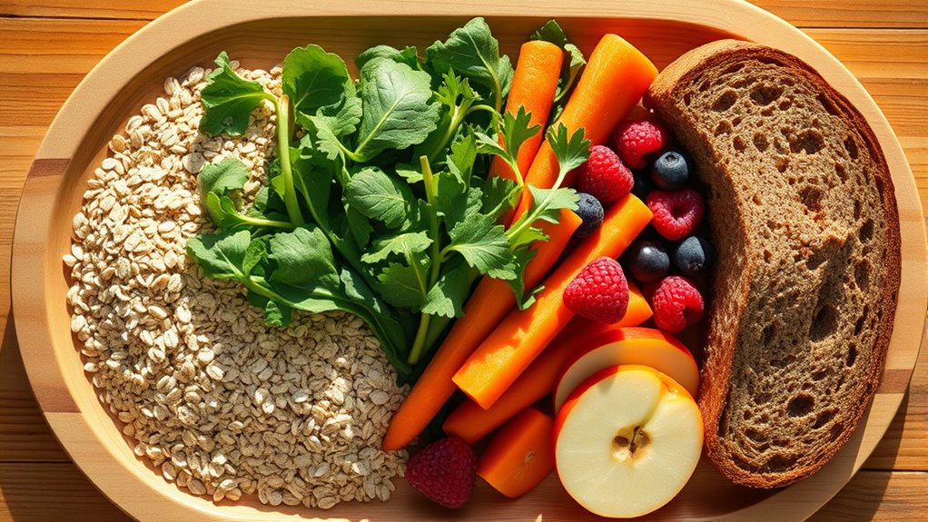 balance dietary fiber intake