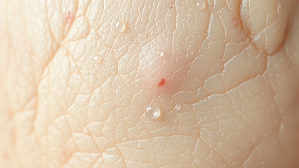 chemical damage weakens skin