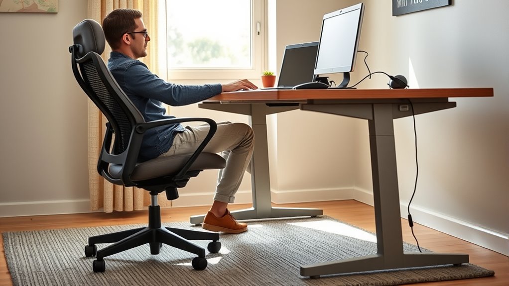 choose ergonomic supportive furniture