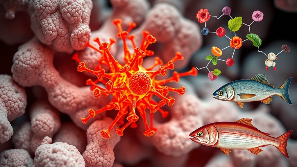 diet influences cytokine levels