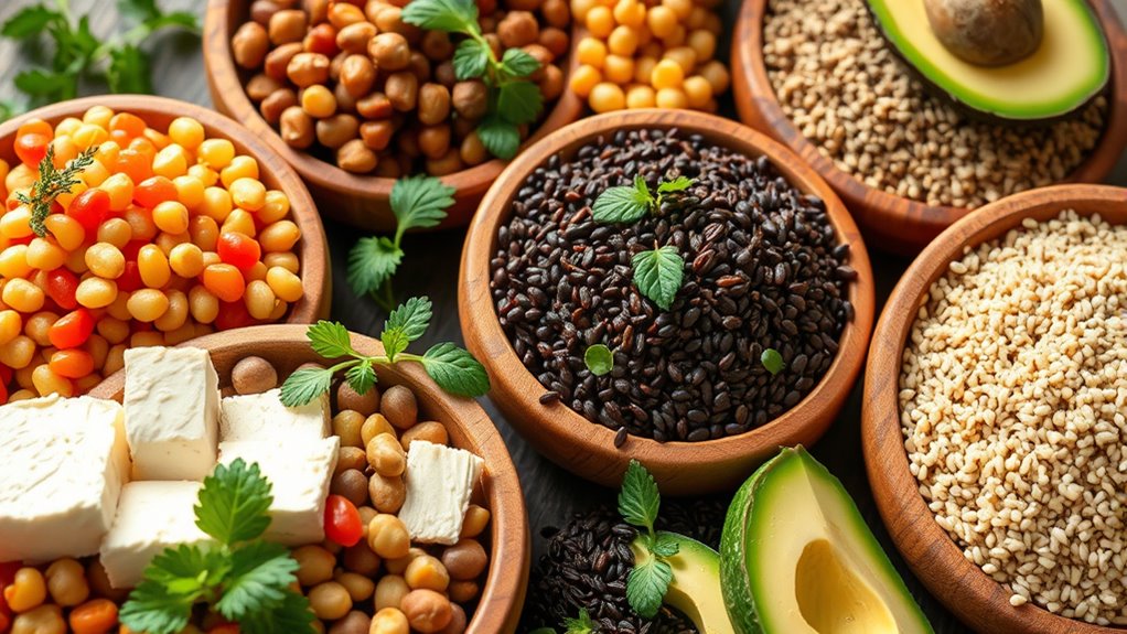 diverse plant based nutrient sources