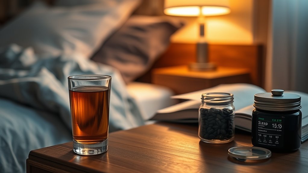 limit caffeine and alcohol