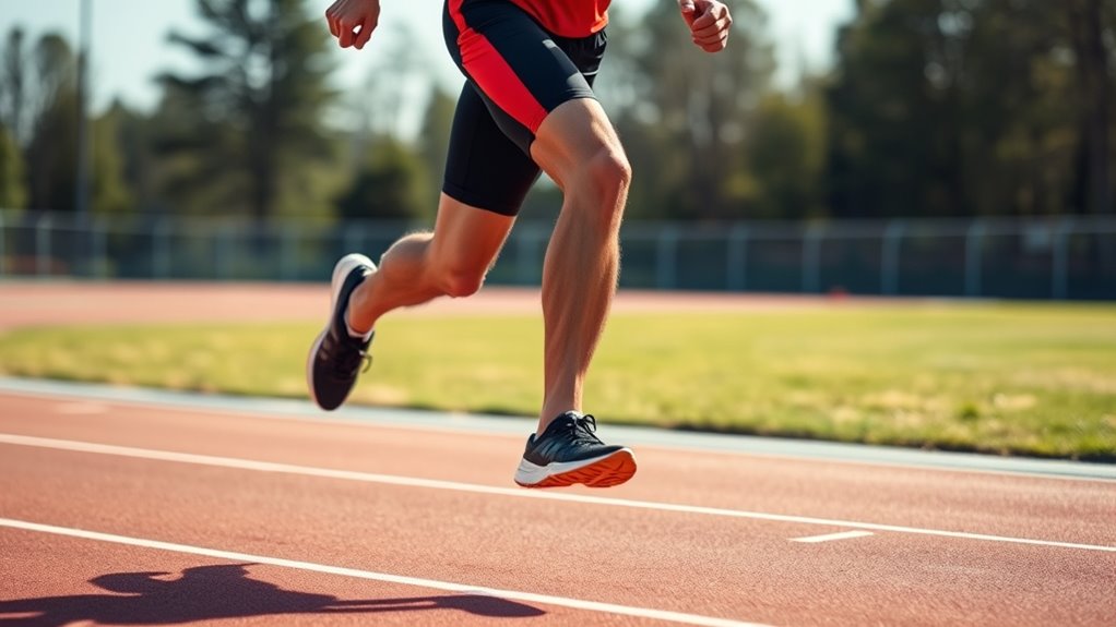 optimized stride and arm mechanics