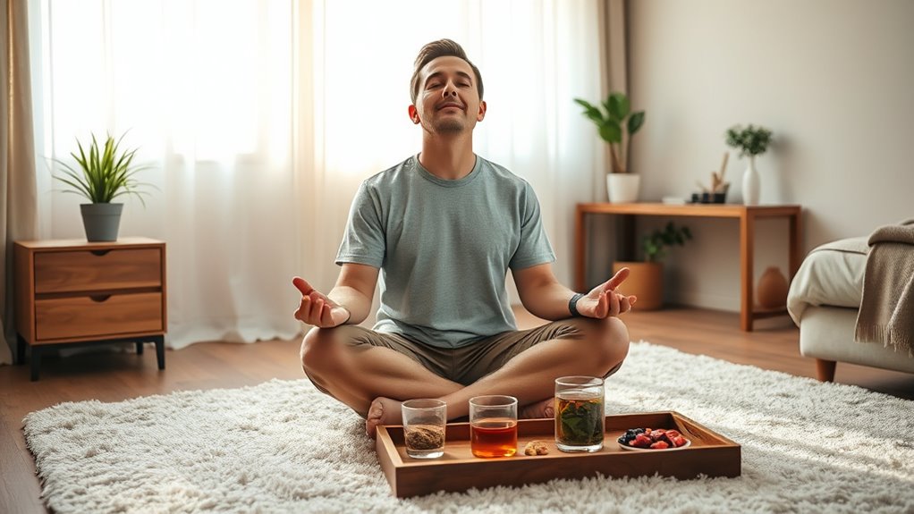 prioritize sleep and stress