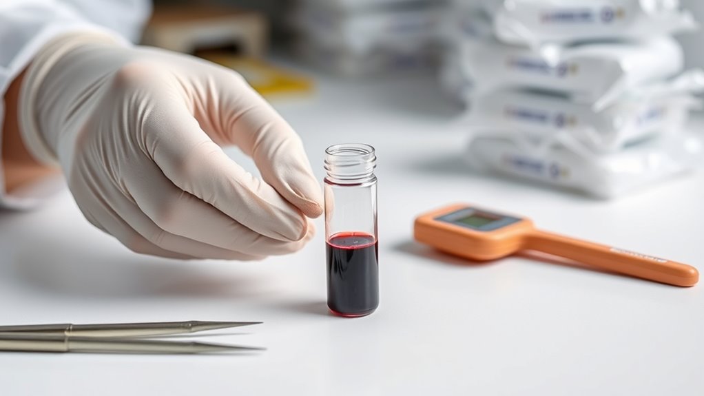 proper sample handling procedures