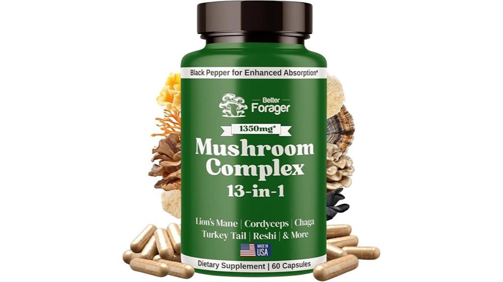 13 in 1 mushroom capsules