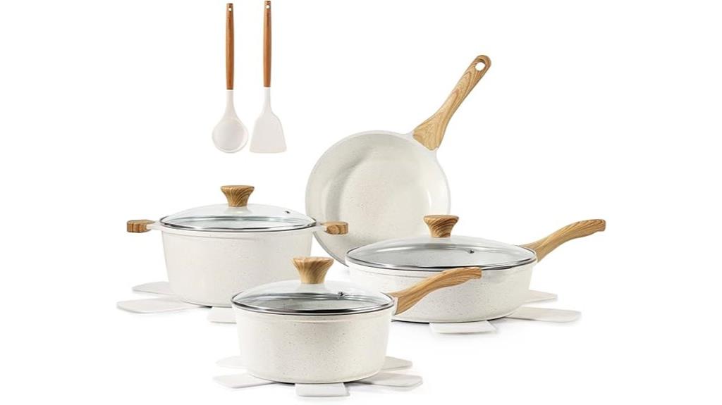 13 piece nonstick ceramic cookware