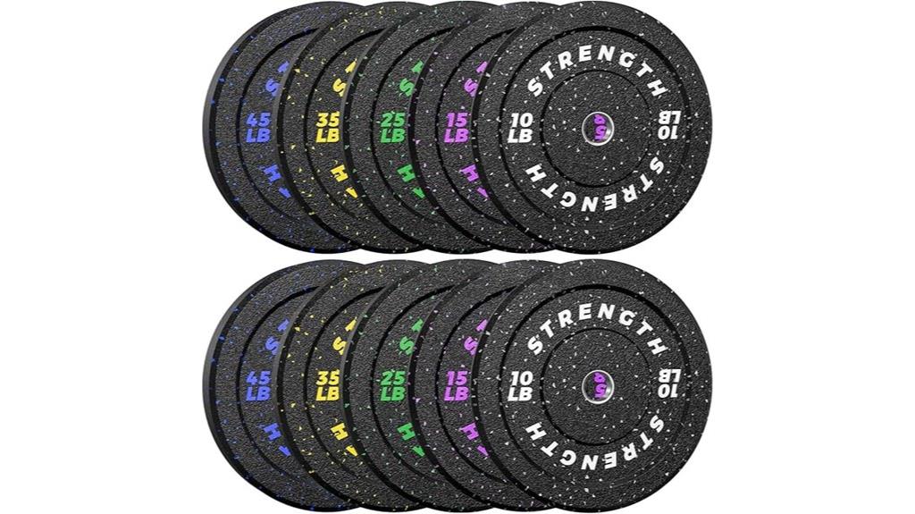 2 inch bumper plates