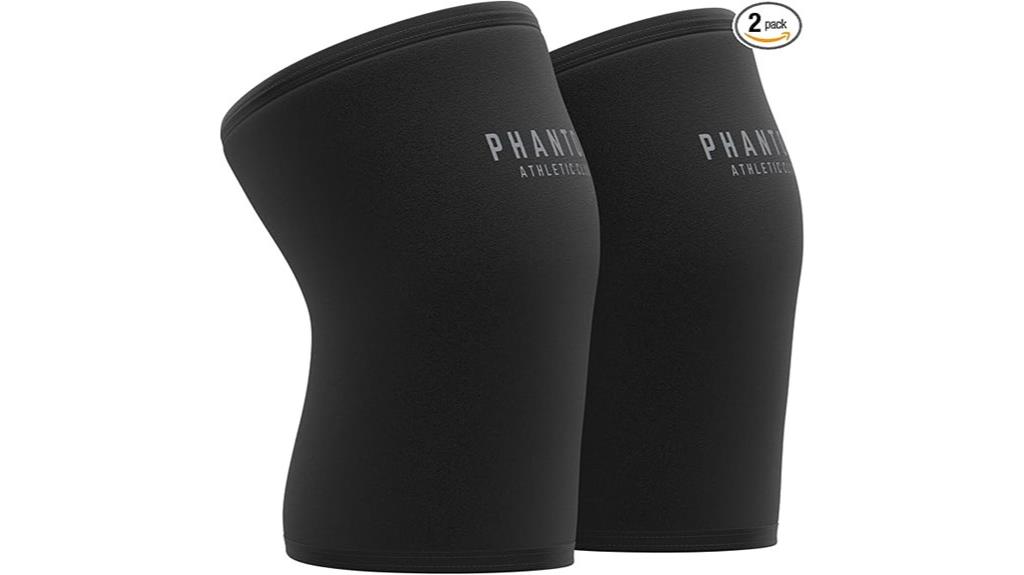 7mm large knee sleeves