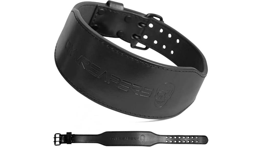 7mm leather weight belt