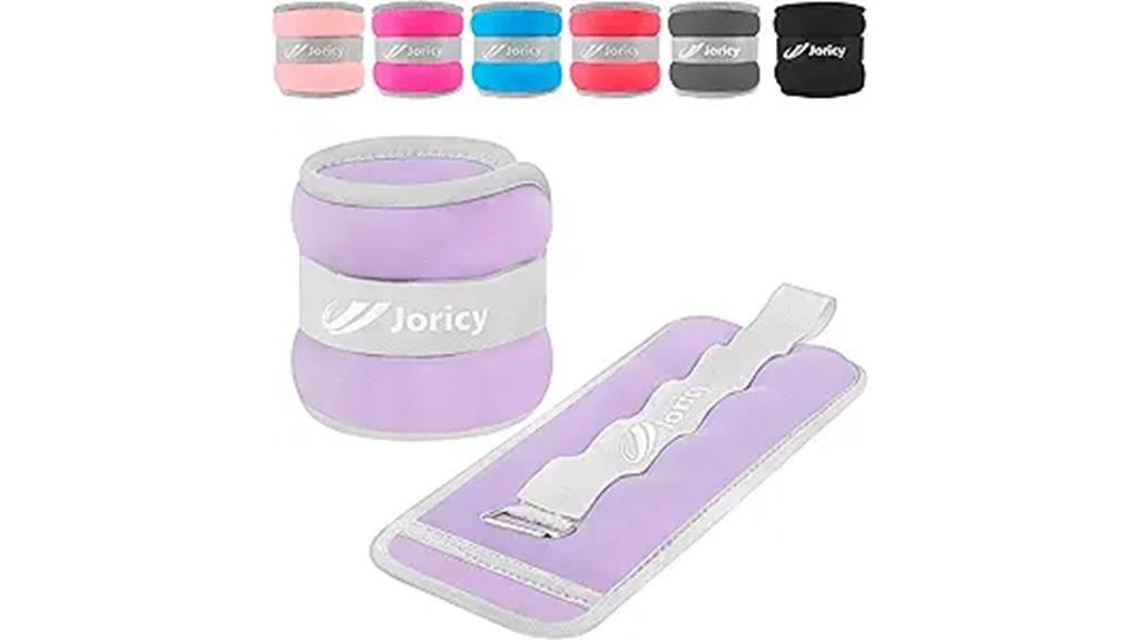 adjustable ankle weight set