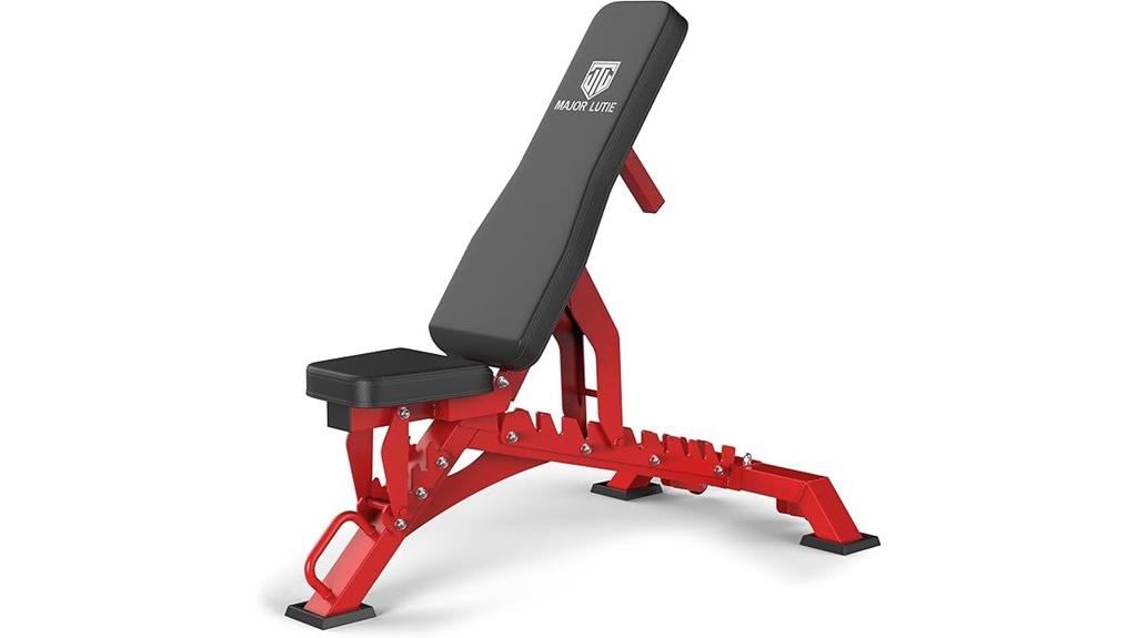 adjustable fitness weight bench