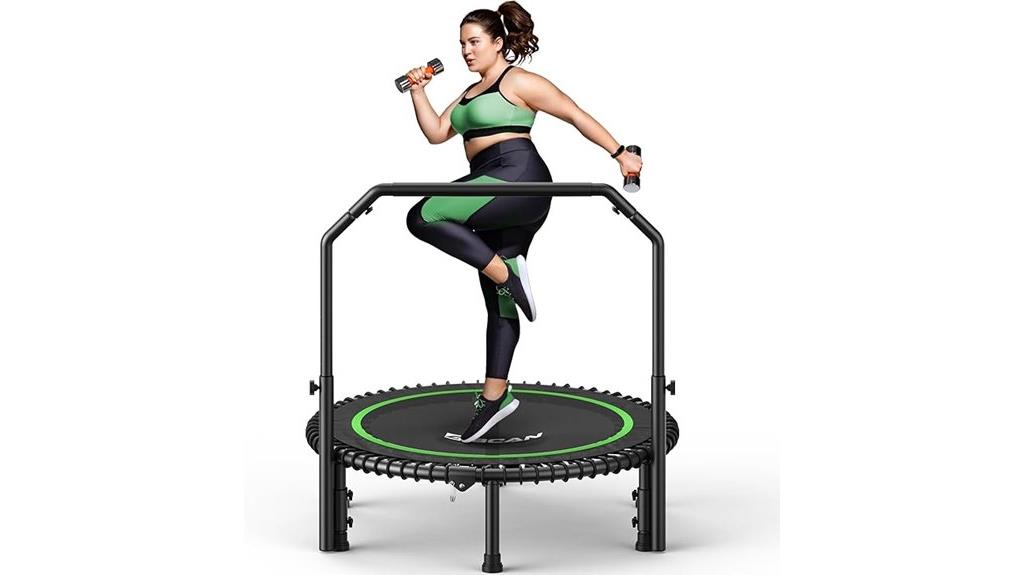 adult rebounder trampoline sizes