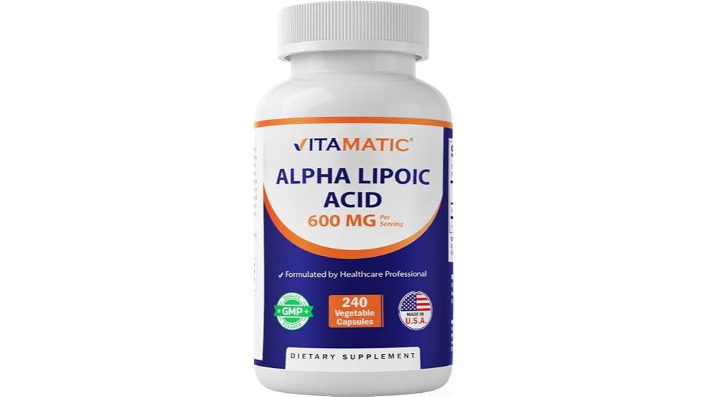 alpha lipoic acid capsules