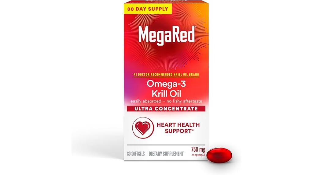 antarctic krill omega softgels