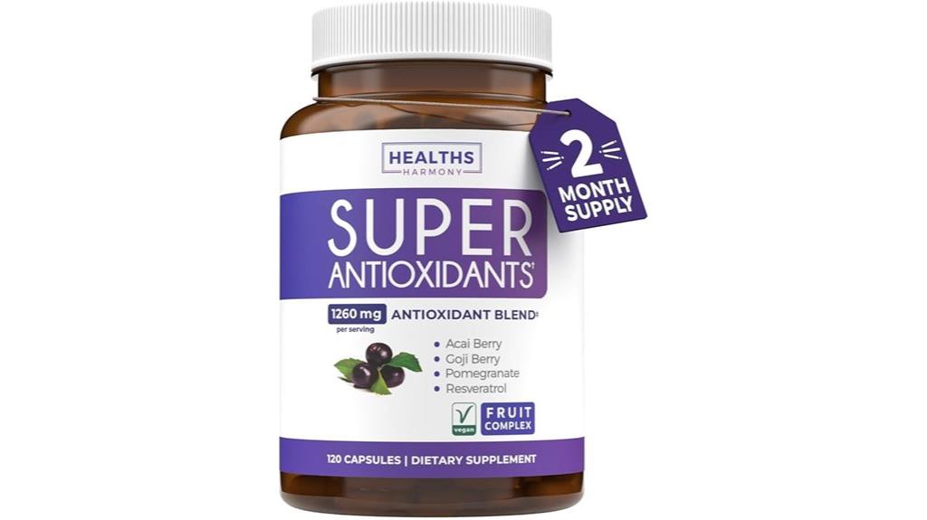 antioxidant supplement with superfoods