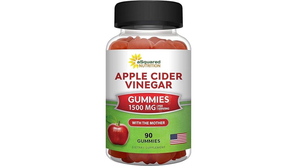 apple cider vinegar gummies