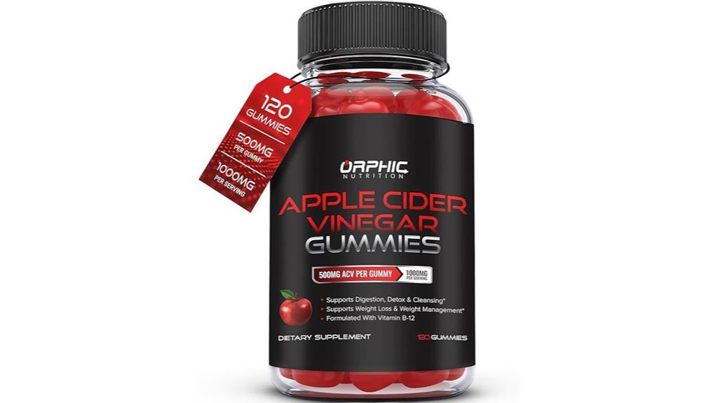 apple cider vinegar gummies