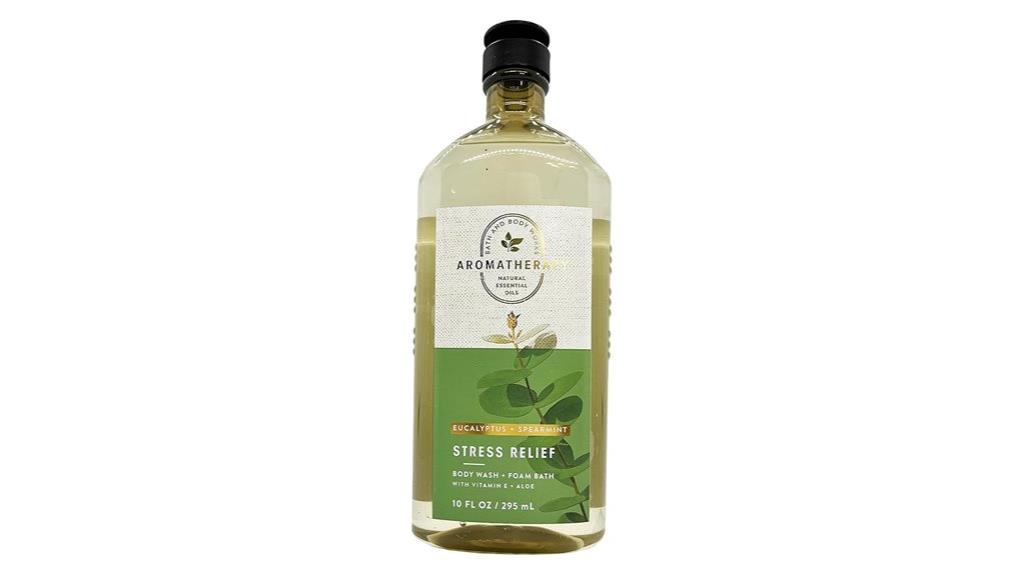 aromatherapy stress relief body wash