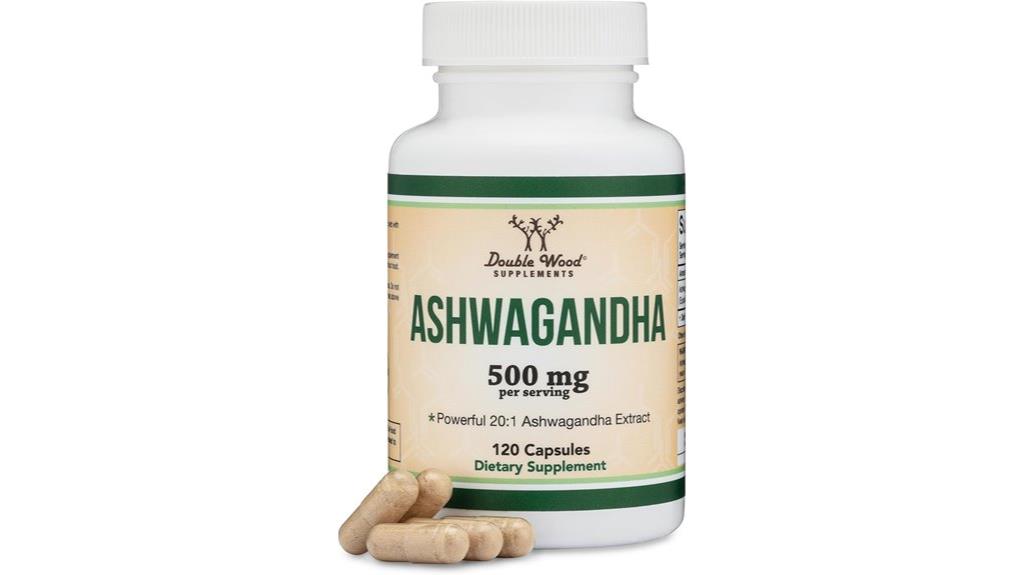 ashwagandha 120 capsules 500mg extract