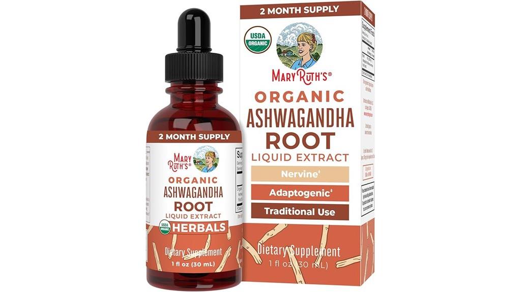 ashwagandha liquid supplement 60 servings