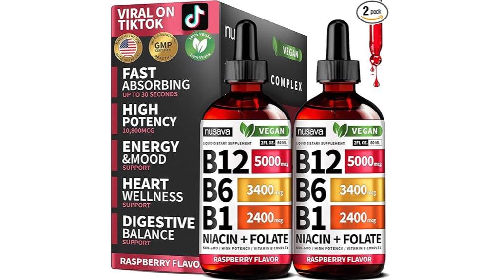 b12 b6 liquid drops