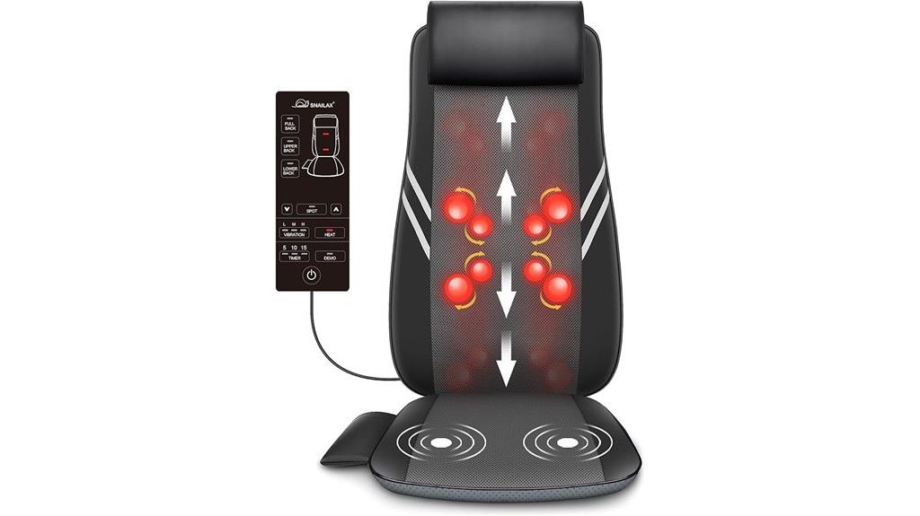 back massager with heat