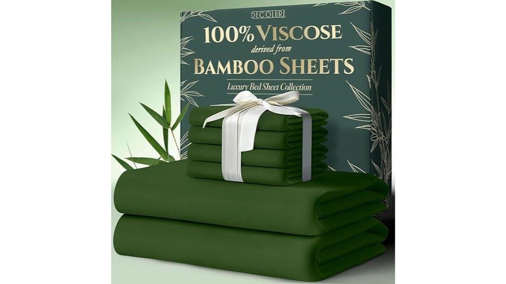 bamboo viscose bed set