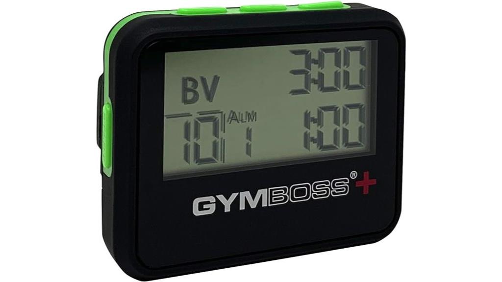 black and green timer