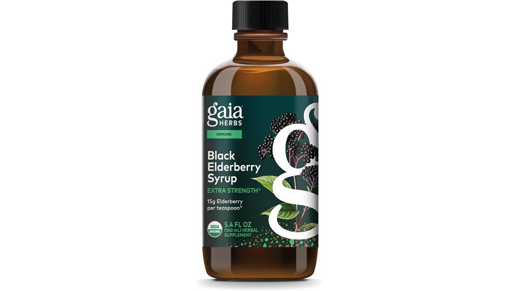 black elderberry immune syrup