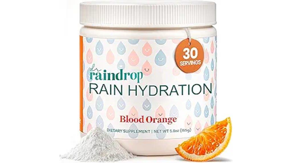 blood orange electrolyte powder