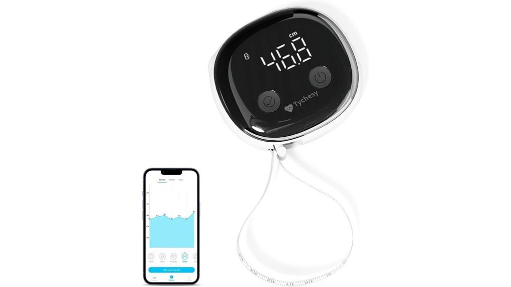 bluetooth body measurement tape