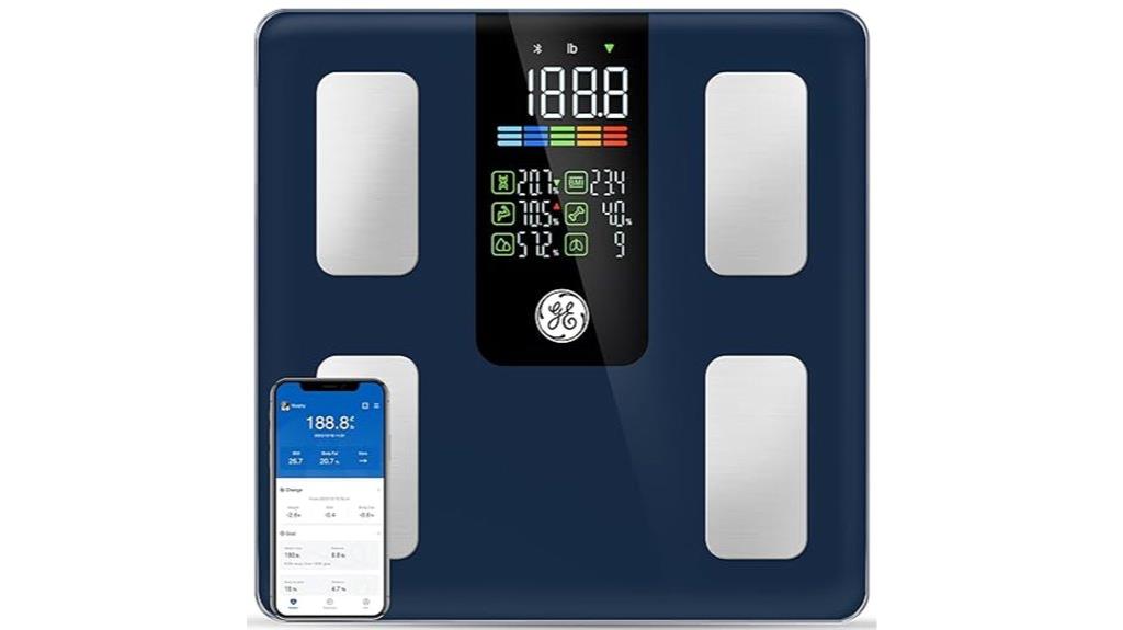 bluetooth capable digital weight scale