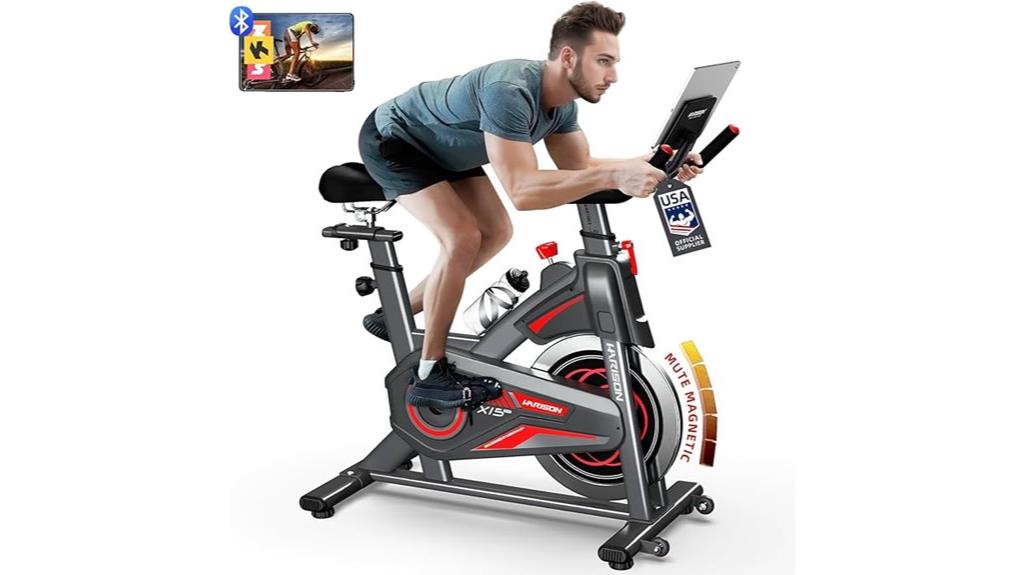 bluetooth enabled semi commercial bike