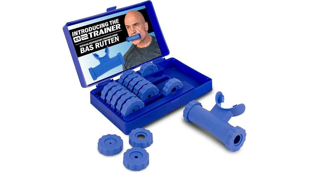 breathing muscle training device