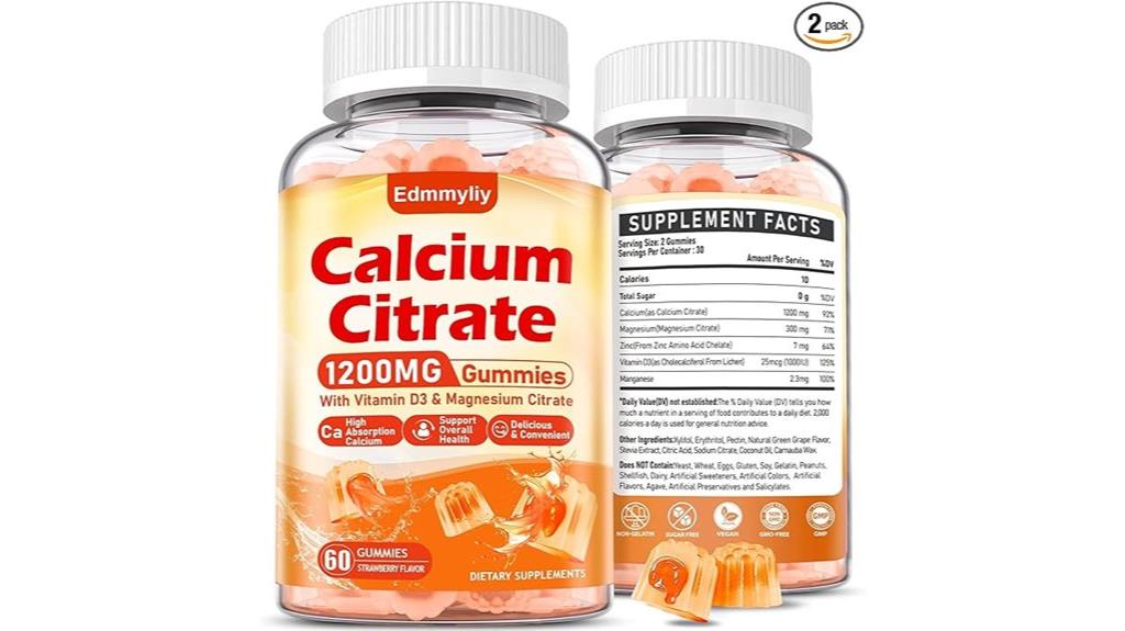 calcium citrate gummies