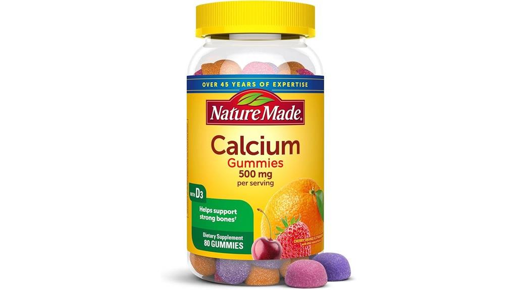 calcium gummies with vitamin d