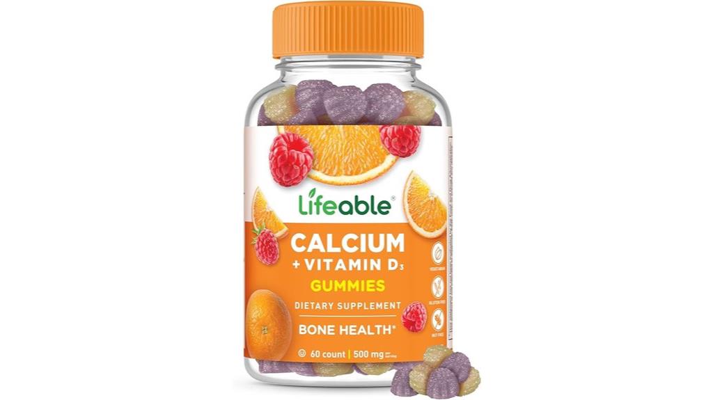 calcium vitamin d3 gummies