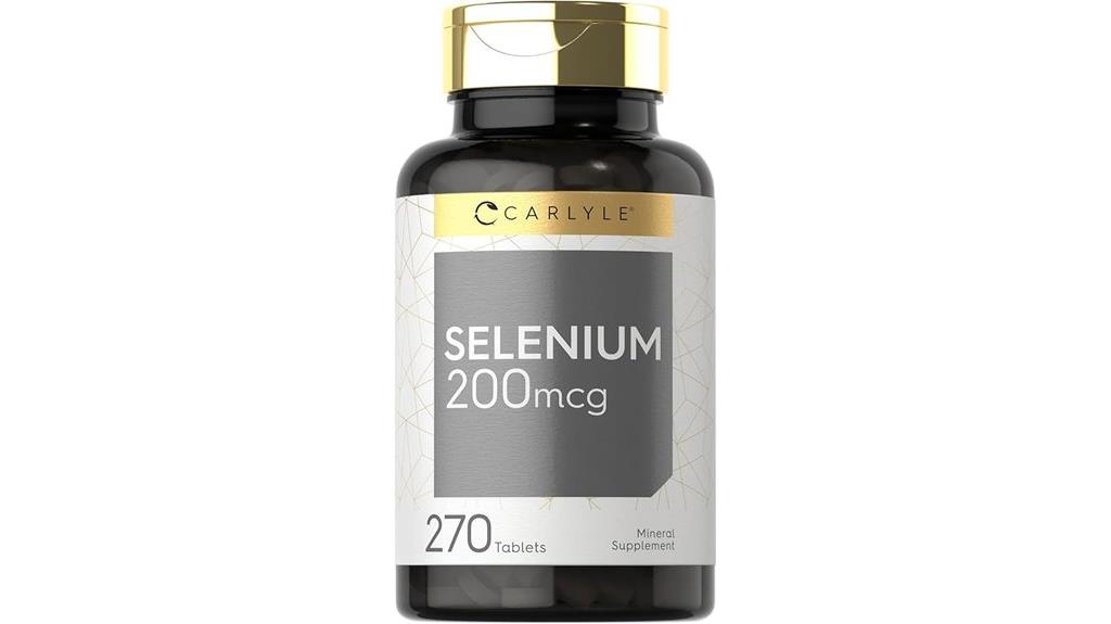 carlyle selenium 200mcg capsules