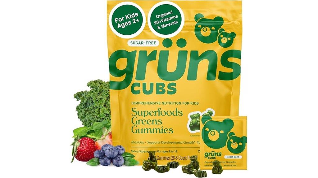children s super greens gummies