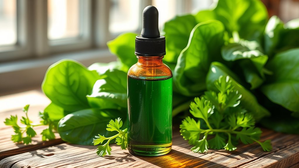 choosing quality chlorophyll drops