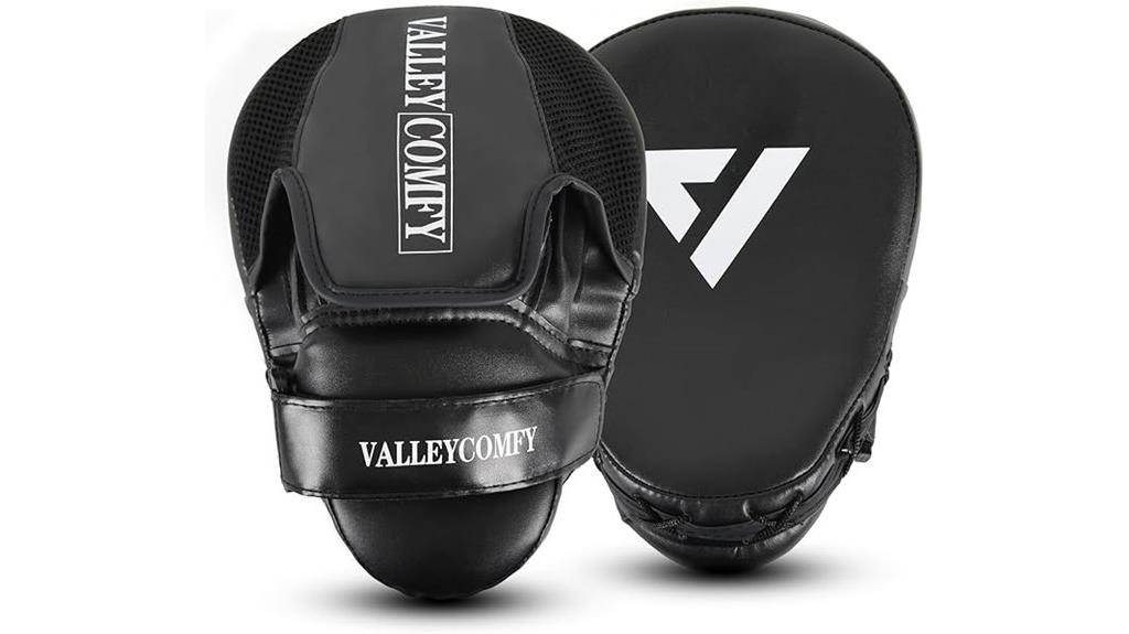 comfortable boxing mitts