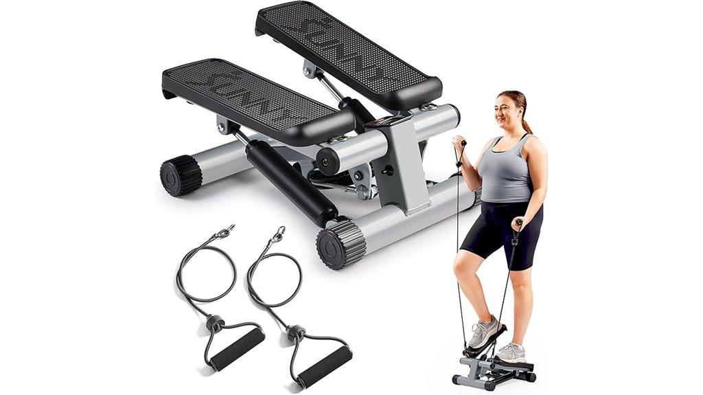 compact exercise equipment with resistance