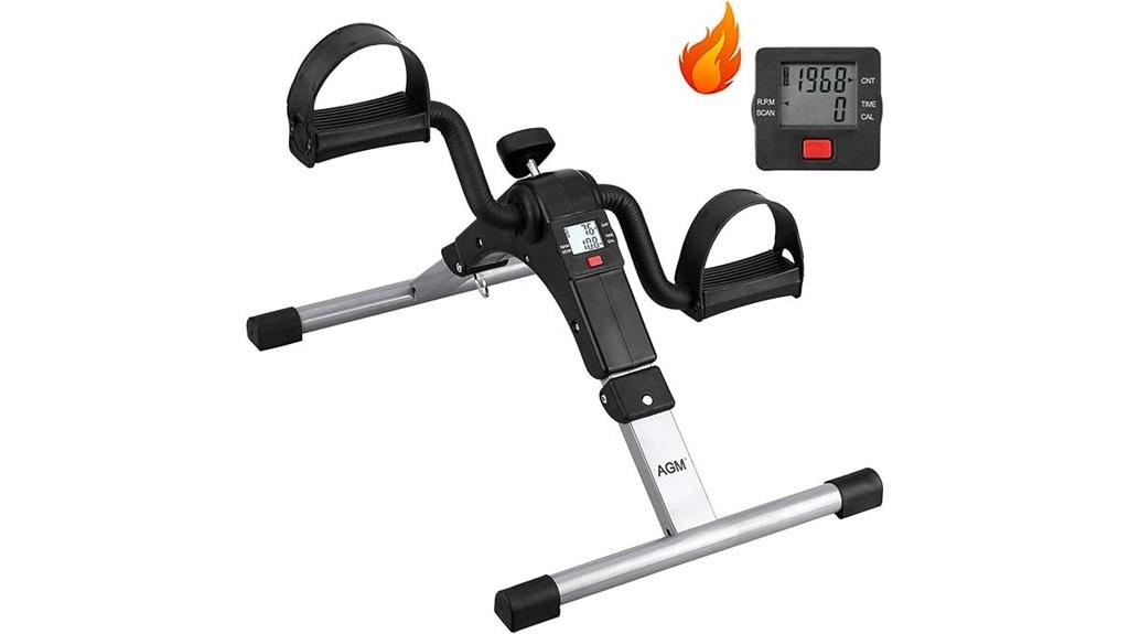 compact foldable desk bike