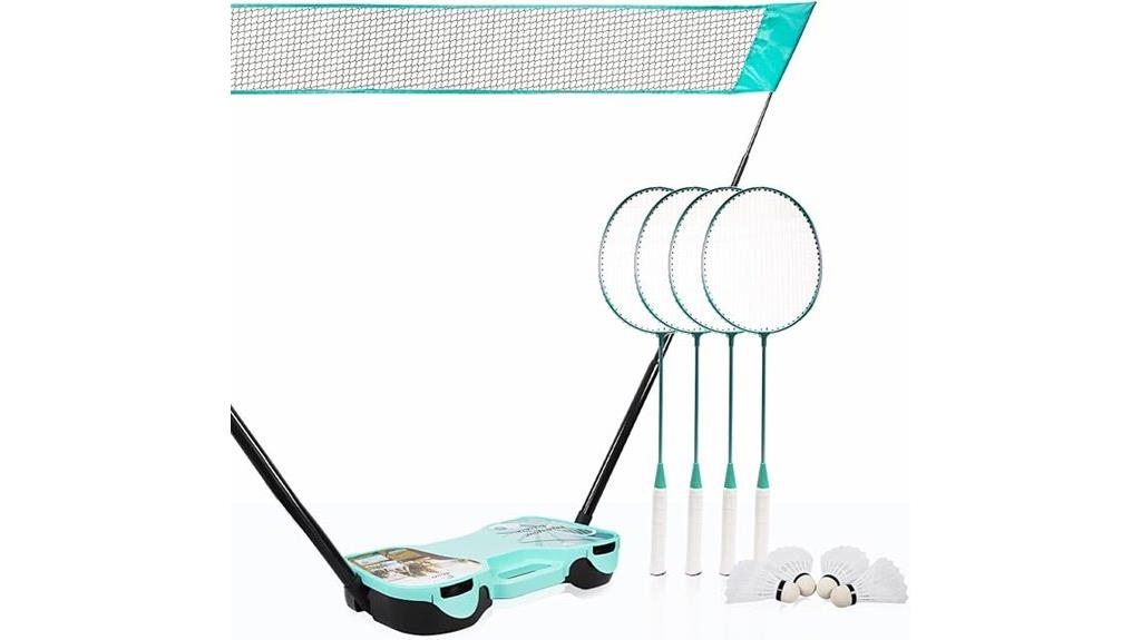 complete badminton game set