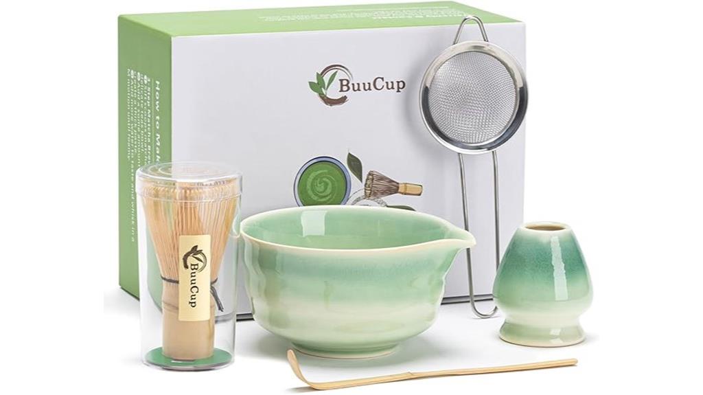 complete matcha tea set