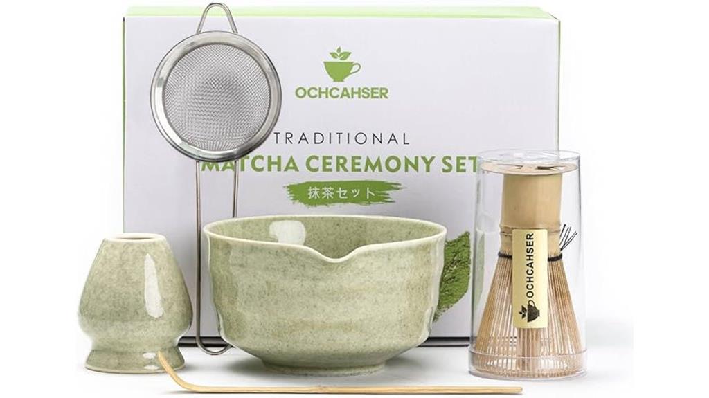 complete matcha tea set