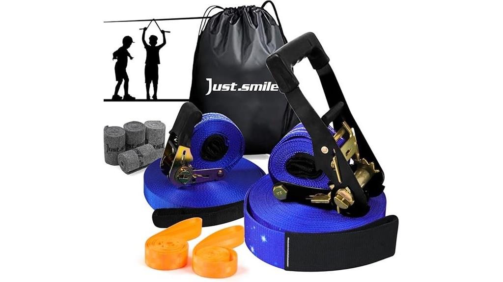 complete slackline set package