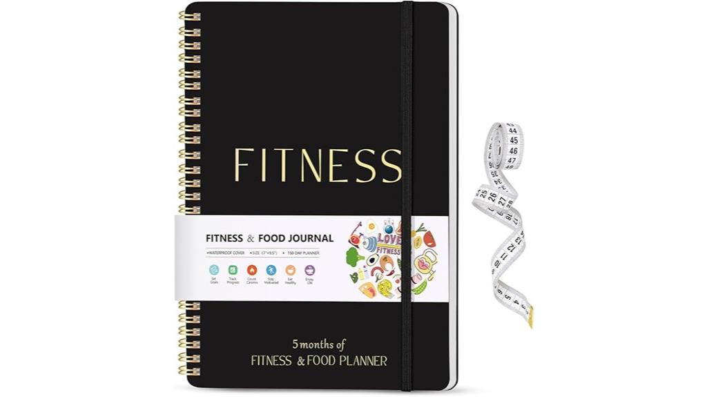 comprehensive fitness tracking journal