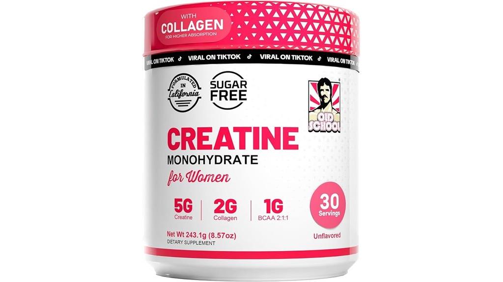 creatine monohydrate powder serving